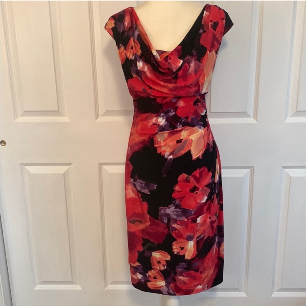 Elegant Floral Women's Dress